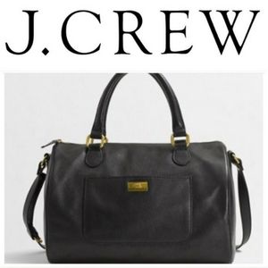 🚚J Crew Factory Black Dorset Satchel